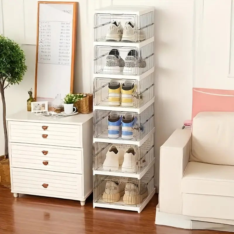 Zapatera plegable 6pares