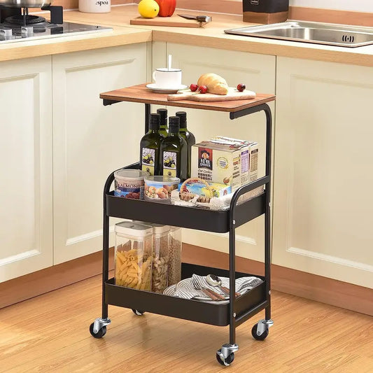 Carrito con repisa 3 nv