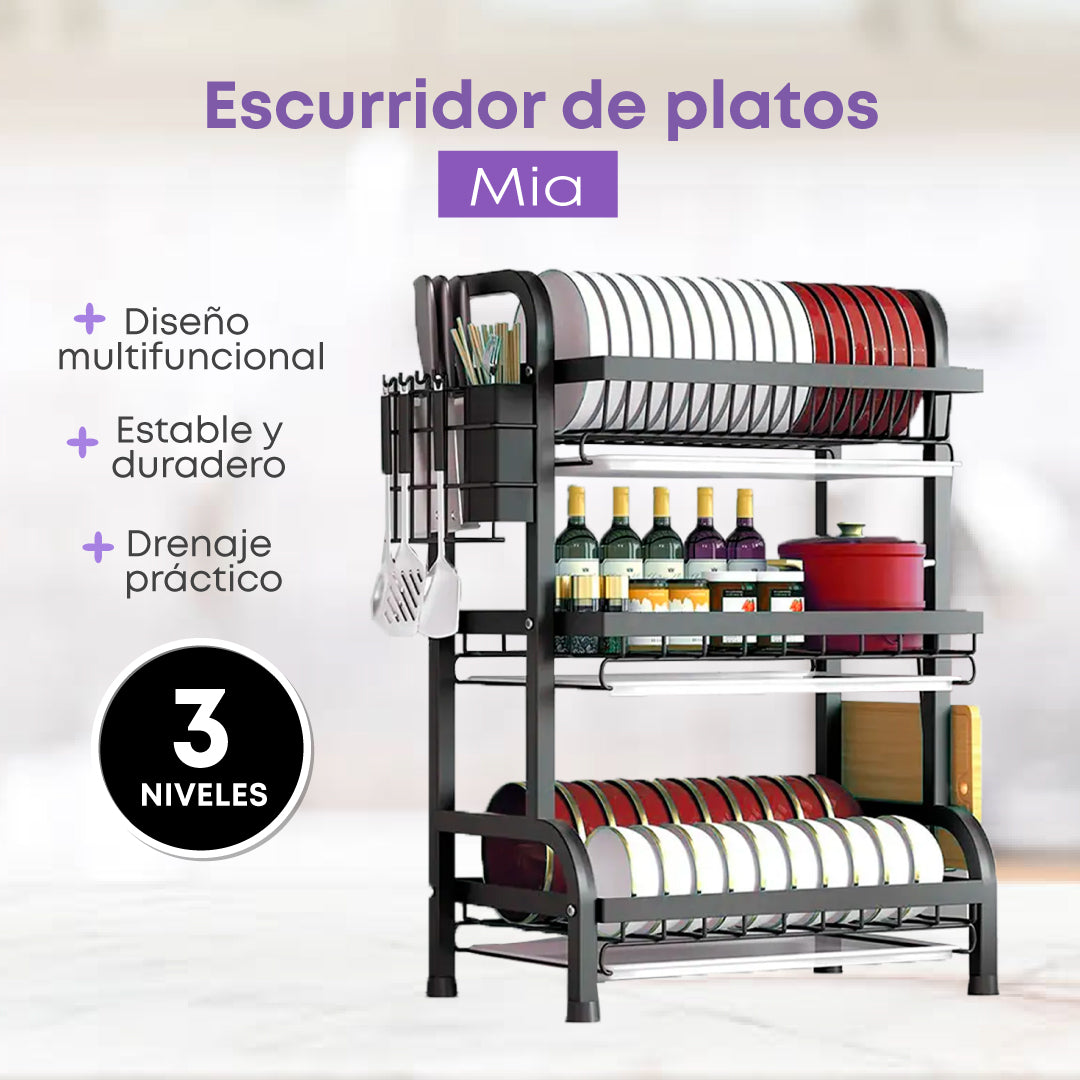 Escurridor de platos Mia (modelo 14)