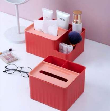 Porta maquillaje y pañuelos