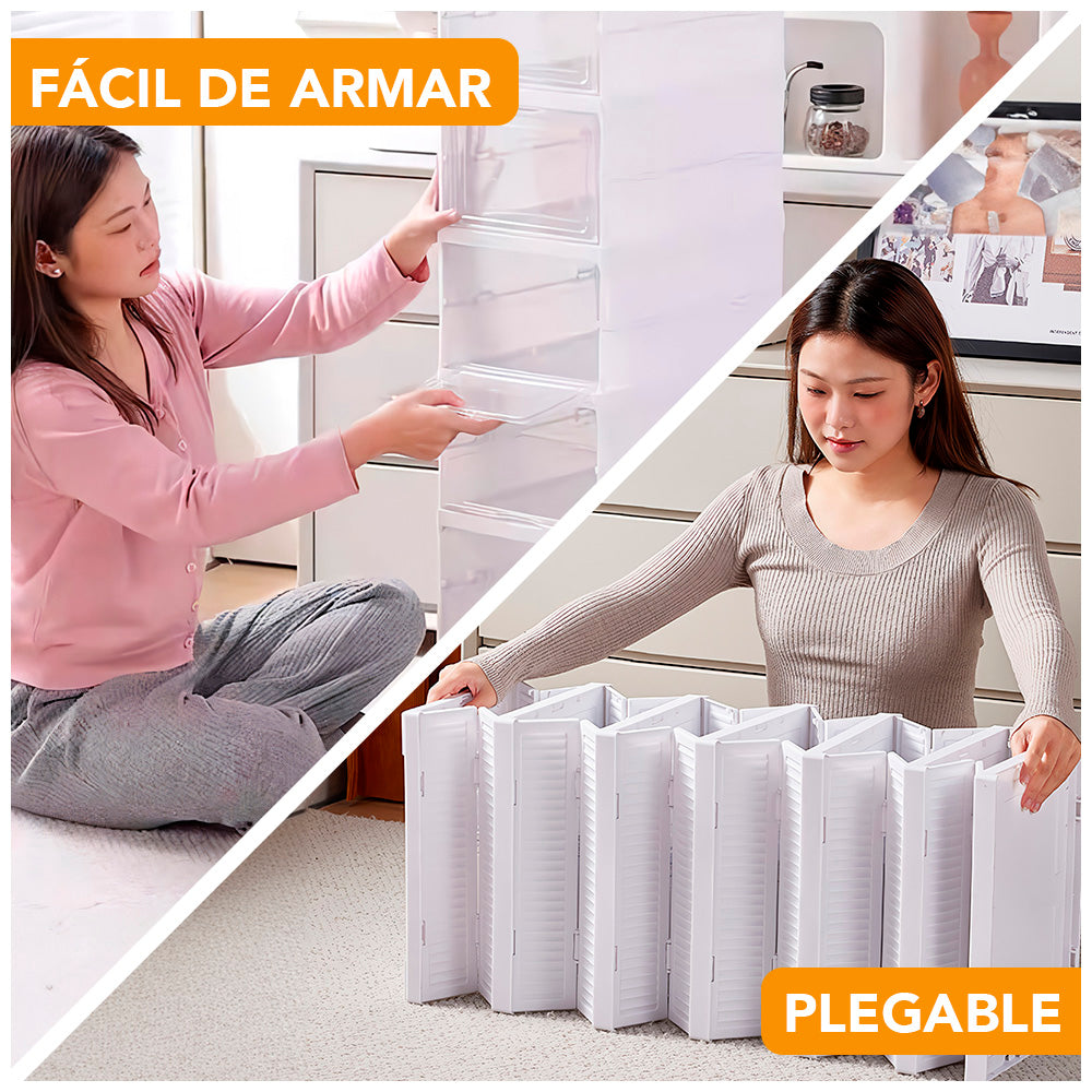 Zapatera plegable 6pares