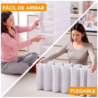 Zapatera plegable 6pares